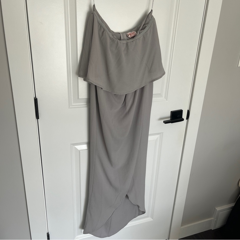 Showpo strapless dress